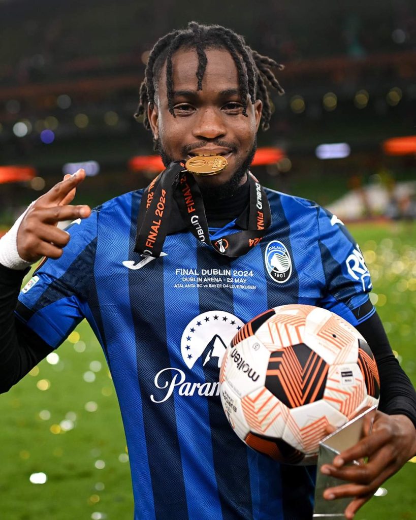 Ademola Lookman's Historic Hat-Trick Propels Atalanta To Europa League Glory Over Bayer Leverkusen 2 FB IMG 1716443552197